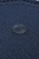 Casquette de baseball unie en coton ajustable