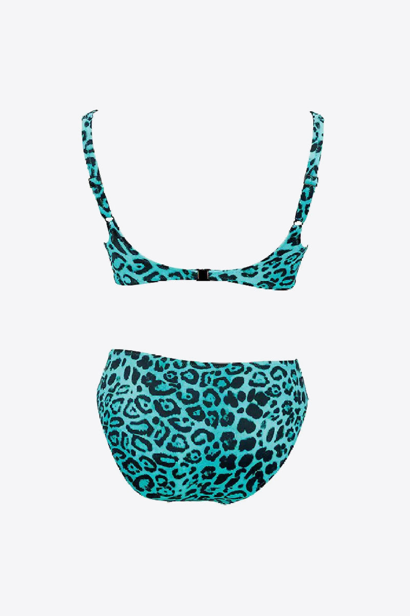 Ensemble bikini léopard