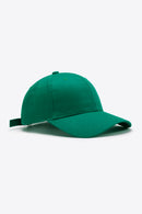 Casquette de baseball unie en coton ajustable