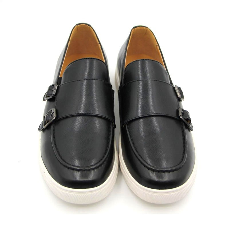 Men's Pointed Leather Business Loafers