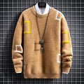 Men's Long Sleeve Cashmere Pullover
