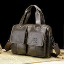 BULLCAPTAIN Maletín Business de piel para hombre