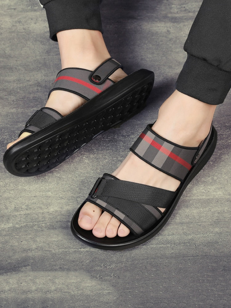 Sandales antidérapantes d'extérieur à la mode pour hommes