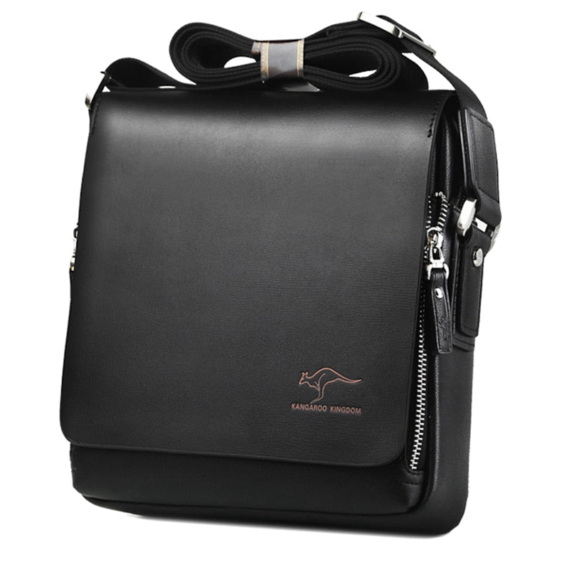 KANGAROO Men's Luxury Leather Classic Bag