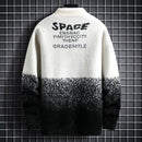 SPACE Men's Fashion Mink Cashmere Sweater