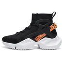 Baskets montantes confortables en maille pour hommes 