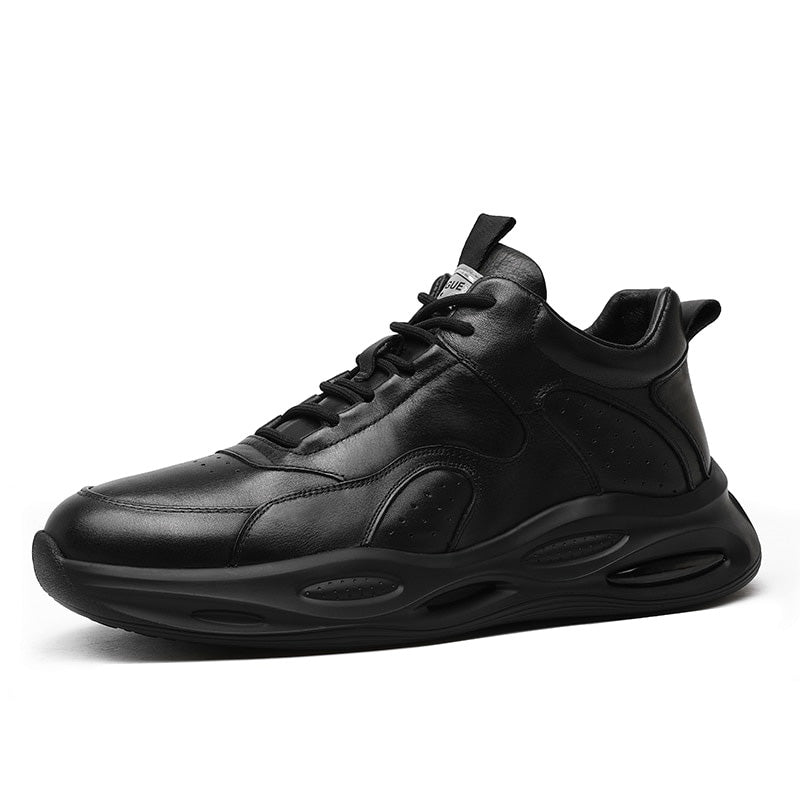 DESAI Men's Casual Genuine Leather Sneakers
