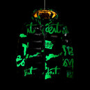 Men's Winter Parkas Glowing Jacket