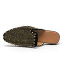 PHER Designer Rivet Mocassins dos nu pour homme 