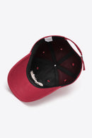CREATE NEW LIFE Casquette de baseball ajustable en coton