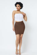 Bandage Mini Skirt - AM APPAREL