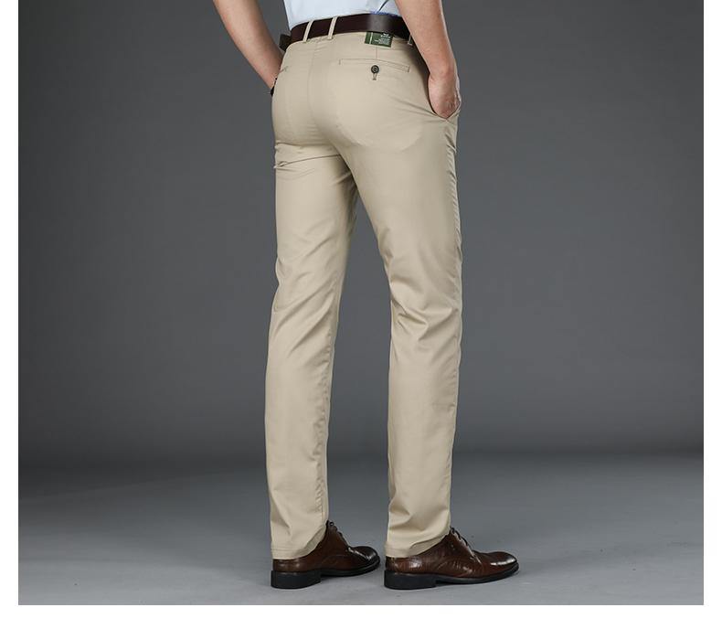 BROWON Men's Business/Formal Fiber Pants - AM APPAREL