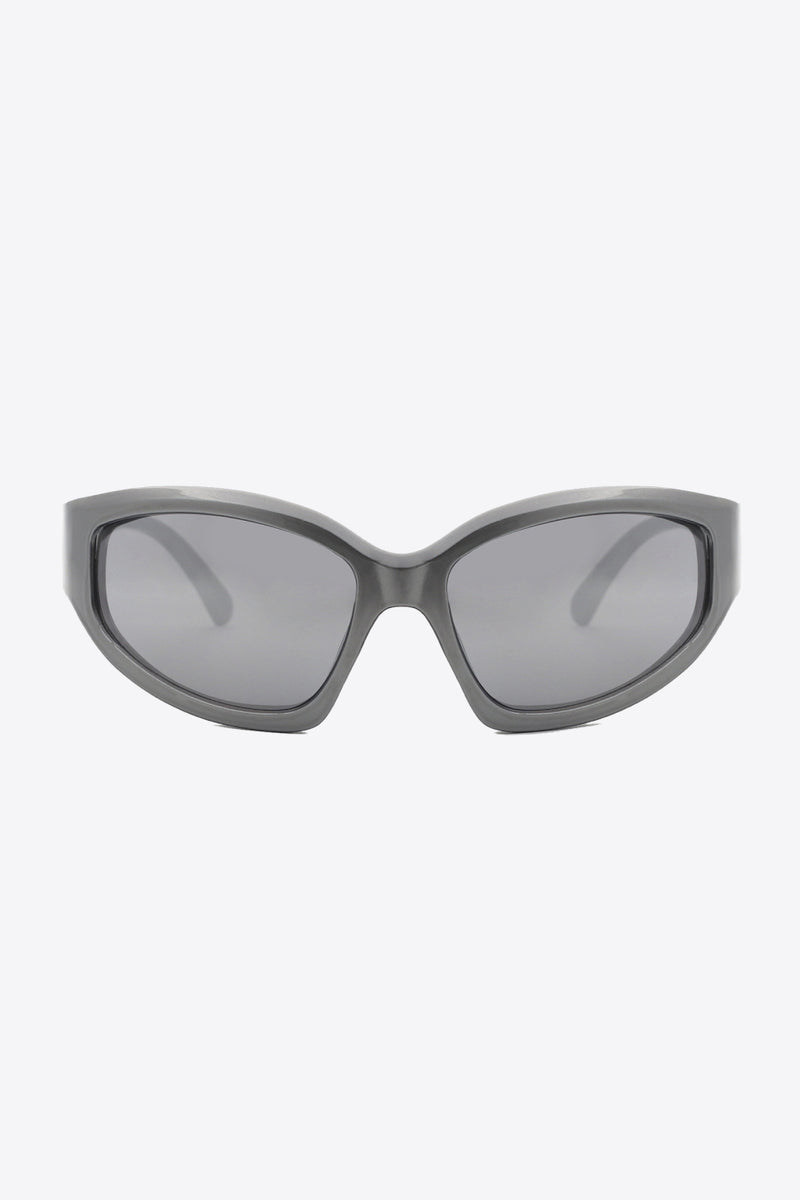 Gafas de sol tipo ojo de gato de policarbonato UV400