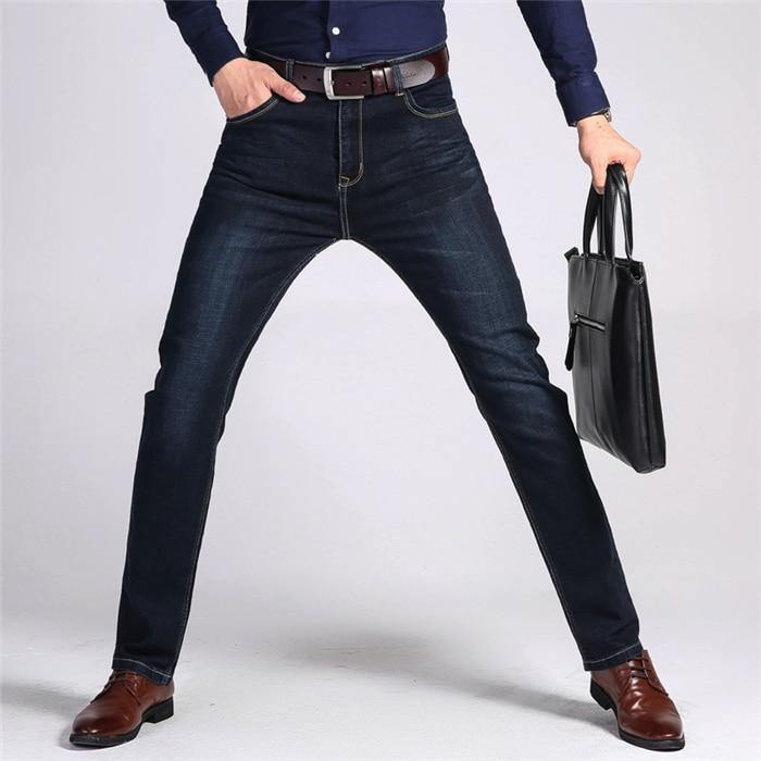 Classic Style Men's Casual Stretchy Jeans - AM APPAREL