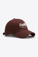 CREATE NEW LIFE Casquette de baseball ajustable en coton