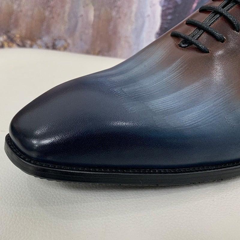 DAO Italian Men's Genuine Leather Dress Shoes - AM APPAREL