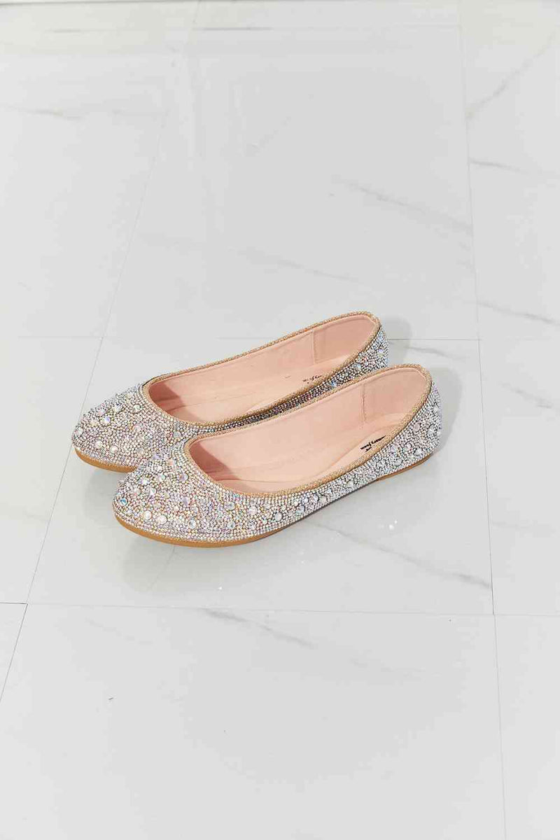Forever Link Sparkle In Your Step Ballerines plates à strass