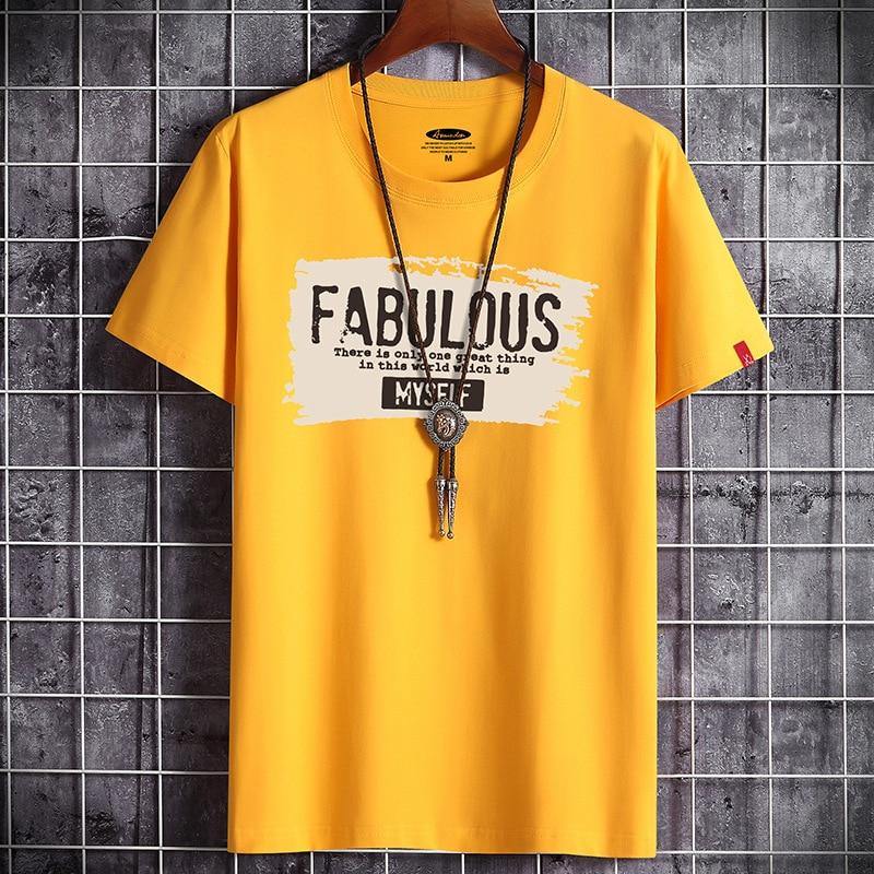 Fabulous Summer O-Neck T-Shirt - AM APPAREL