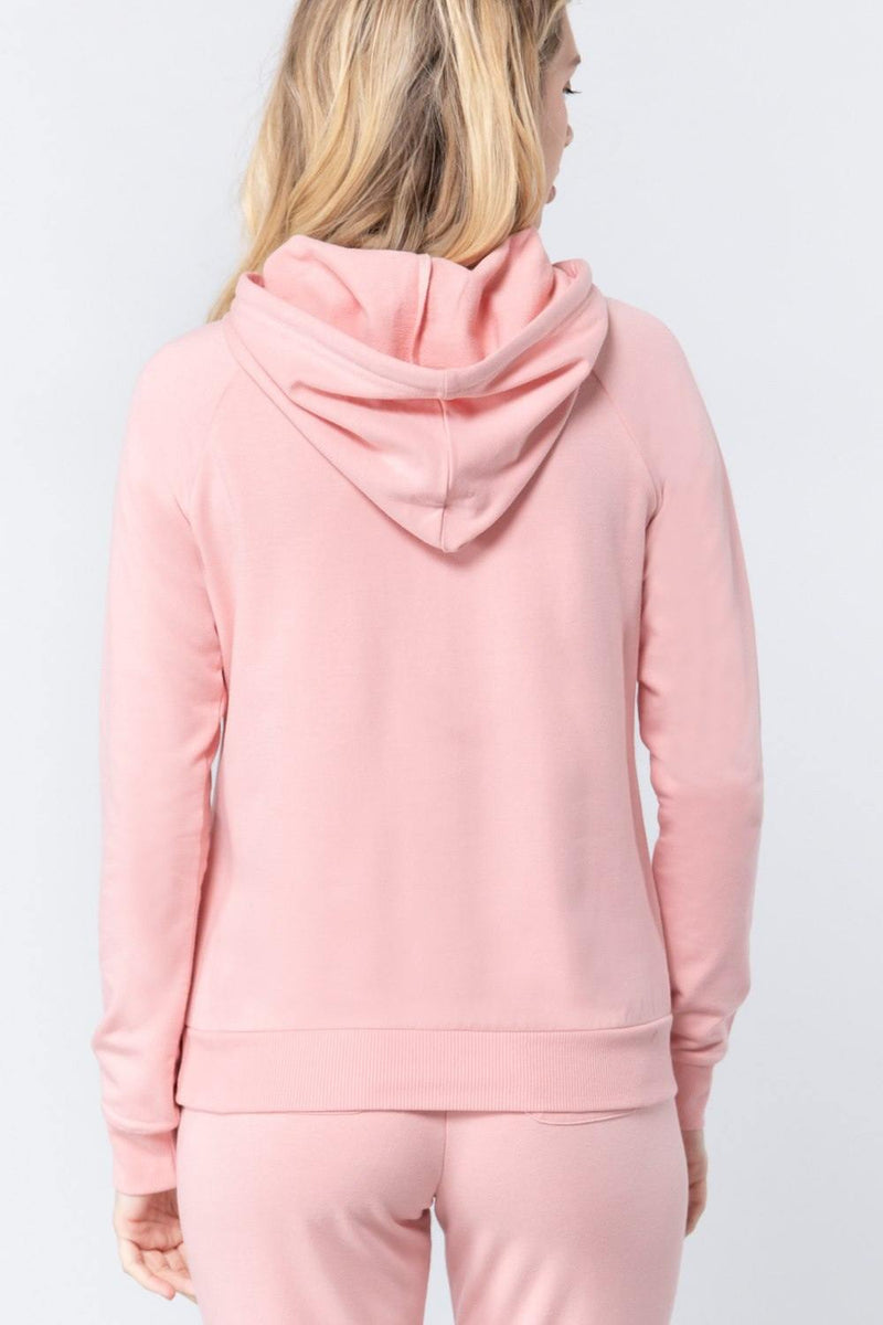 French Terry Pullover Hoodie - AM APPAREL