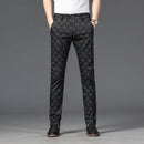 JAYWOOD Men's Classic Plaid Formal Pants - AM APPAREL