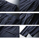 Men's Casual Nylon Solid Color Pants - AM APPAREL