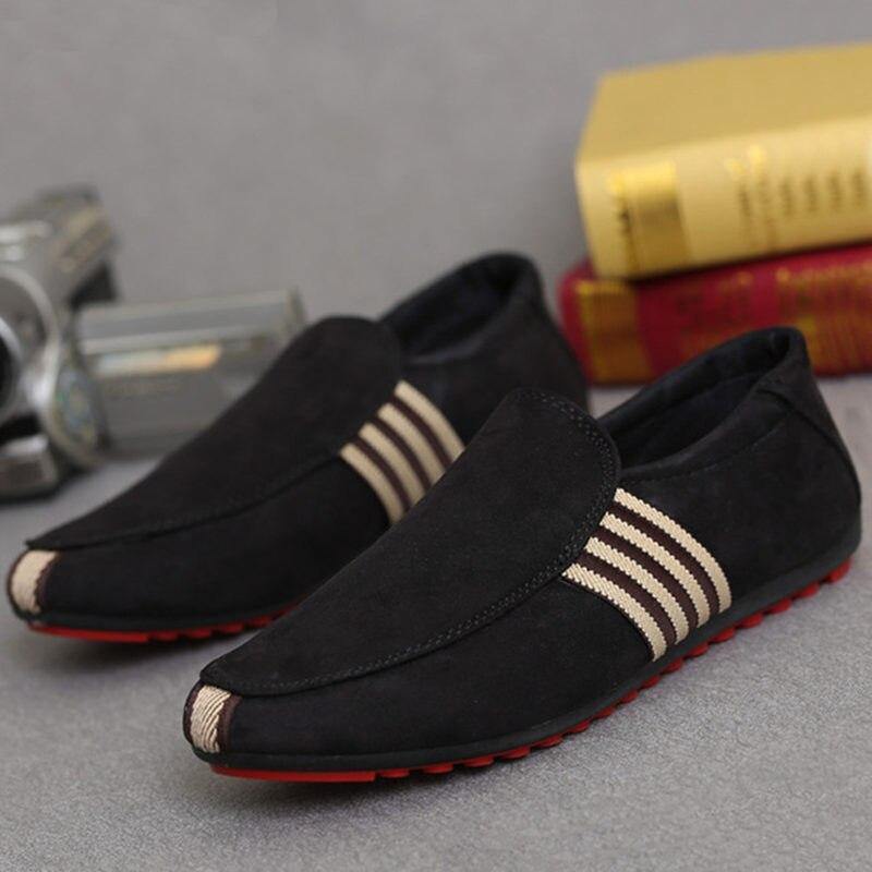 Men's Casual Summer Canvas Loafers - AM APPAREL
