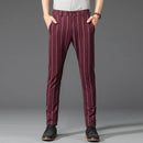 Men's Classic Business Designer Suit Pants - AM APPAREL