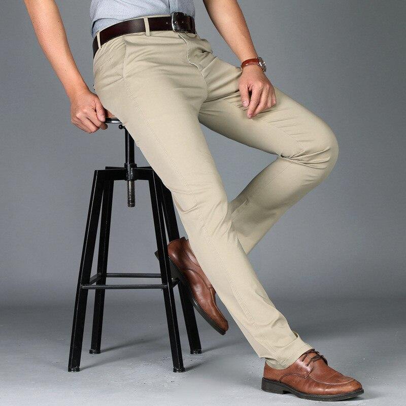 Men's Classic Style Cotton Pants - AM APPAREL