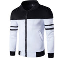 Men's Daily Color Block Polyester Jacket - AM APPAREL