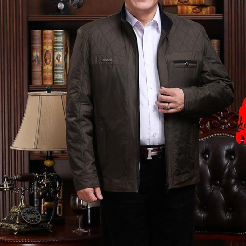 Men's Daily Long Sleeve Polyester Jacket - AM APPAREL