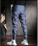 Men's Designer Color Reflective Cargo Pants - AM APPAREL