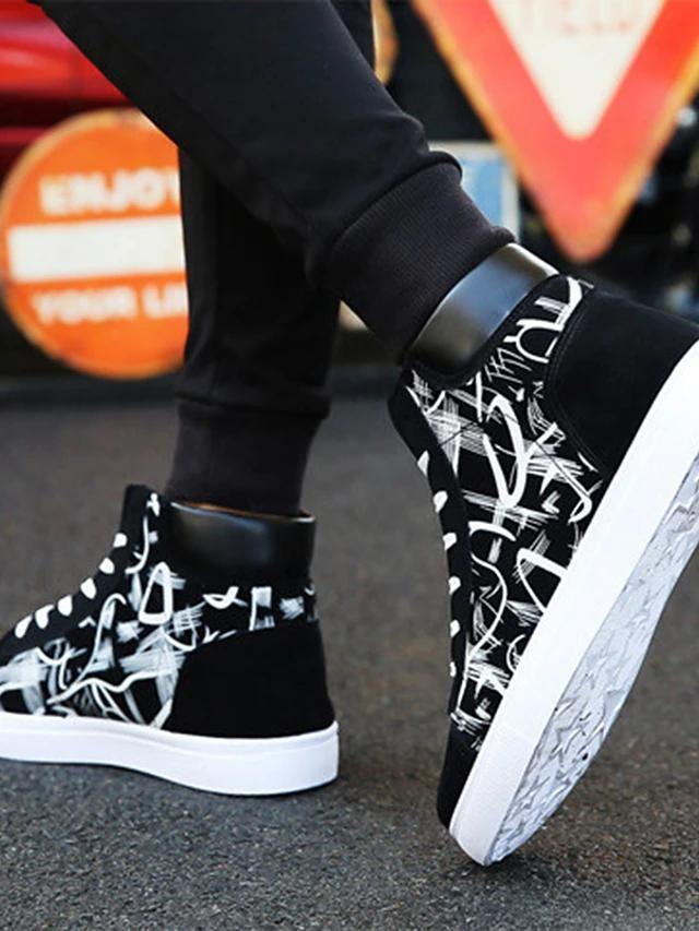 Men's Fashion Canvas Fall Casual Sneakers - AM APPAREL
