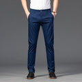 Men's Formal Regular Fit Stretch Pants - AM APPAREL