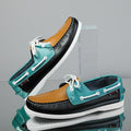Men's Genuine Leather Boat Shoes / Loafers - AM APPAREL
