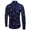 Men's Geometric Formal Shirt - AM APPAREL