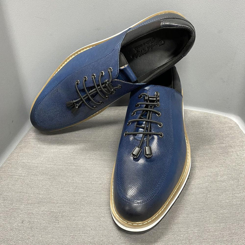 Men's High Quality Casual Genuine Leather Shoes - AM APPAREL