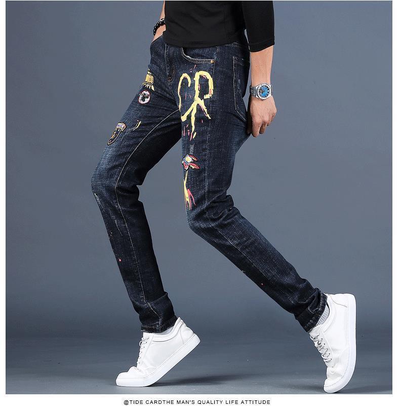 Men’s High Quality Luxury Stretch Jeans - AM APPAREL