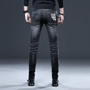 Men’s High Quality Retro Black Denim Pants - AM APPAREL