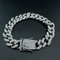 Men's High-Quality Zircon Bling Iced Out Bracelet - AM APPAREL