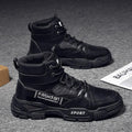 Men's Lace Up High Top Cool Outdoor Boots - AM APPAREL