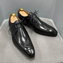 Men's Multi Color Vintage Genuine Leather Oxfords - AM APPAREL