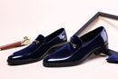 Men's Shadow Patent Leather Luxury Oxfords - AM APPAREL
