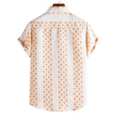 Men's Short-Sleeved Casual Beach Shirt - AM APPAREL