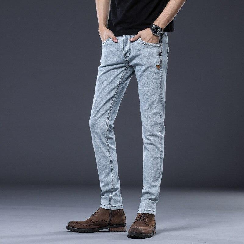 Men's Slim Fit Classic Style Jeans - AM APPAREL