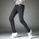 Men's Slim Fit Classic Style Jeans - AM APPAREL