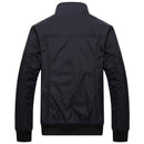 Men's Sportswear Stand Collar Bomber Jackets - AM APPAREL