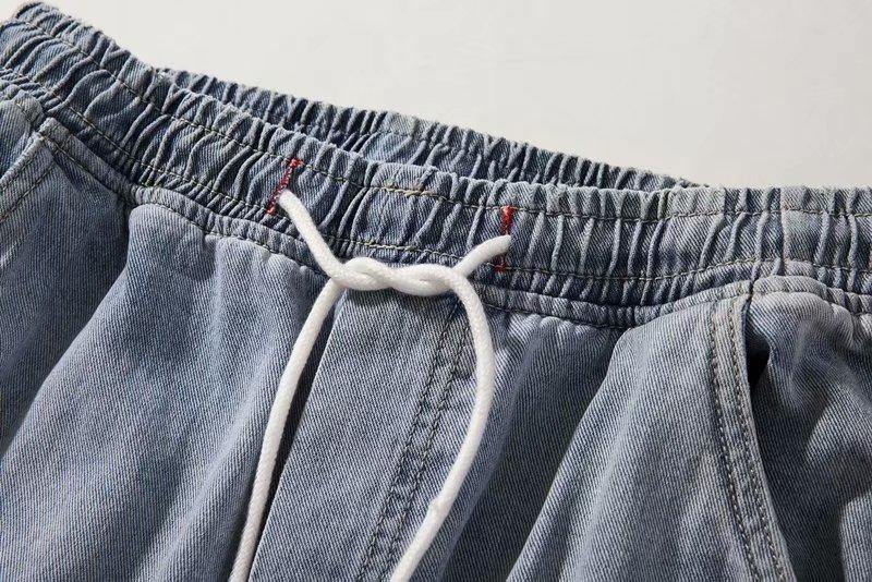 Men's Streetwear Loose Fit Cargo Jeans - AM APPAREL