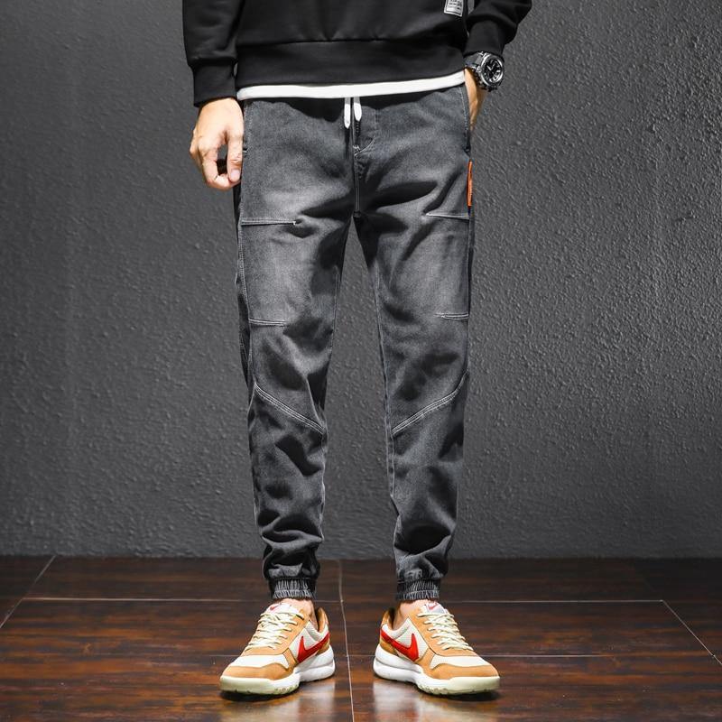 New Loose Fit Men's Streetwear Cargo Jeans - AM APPAREL