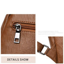 Soft PU Vintage Backpack - AM APPAREL