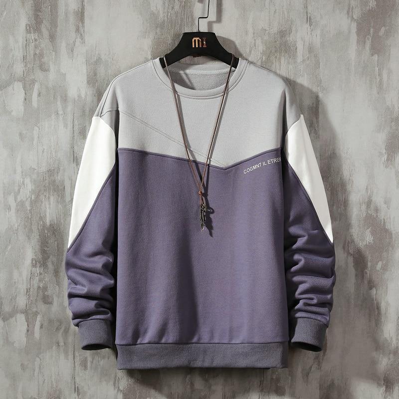 Solid Colored Casual Streetwear Sweatshirt - AM APPAREL